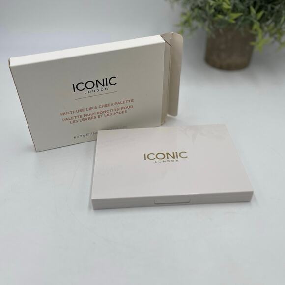 Iconic London Multiuse Pop
Of Color Lip and Cheek Six Shades Palette New - Picture 1 of 9